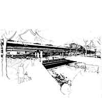 Geplante Autobahnbr&uuml;cke zum Tiergartentunnel f&uuml;r den Berliner Senat