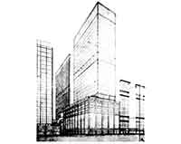 LESCAZE Hilton, NY, Aufriss für Jacoby