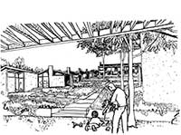 Gwynned Village USA, Entwurf