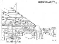 Wettbewerbsentwurf Shellhaus Hamburg City Nord, Gro&szlig;raumb&uuml;ro