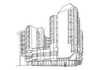 Wettbewerb Leibnizstra&szlig;e/Mommsenstra&szlig;e, Perspektive